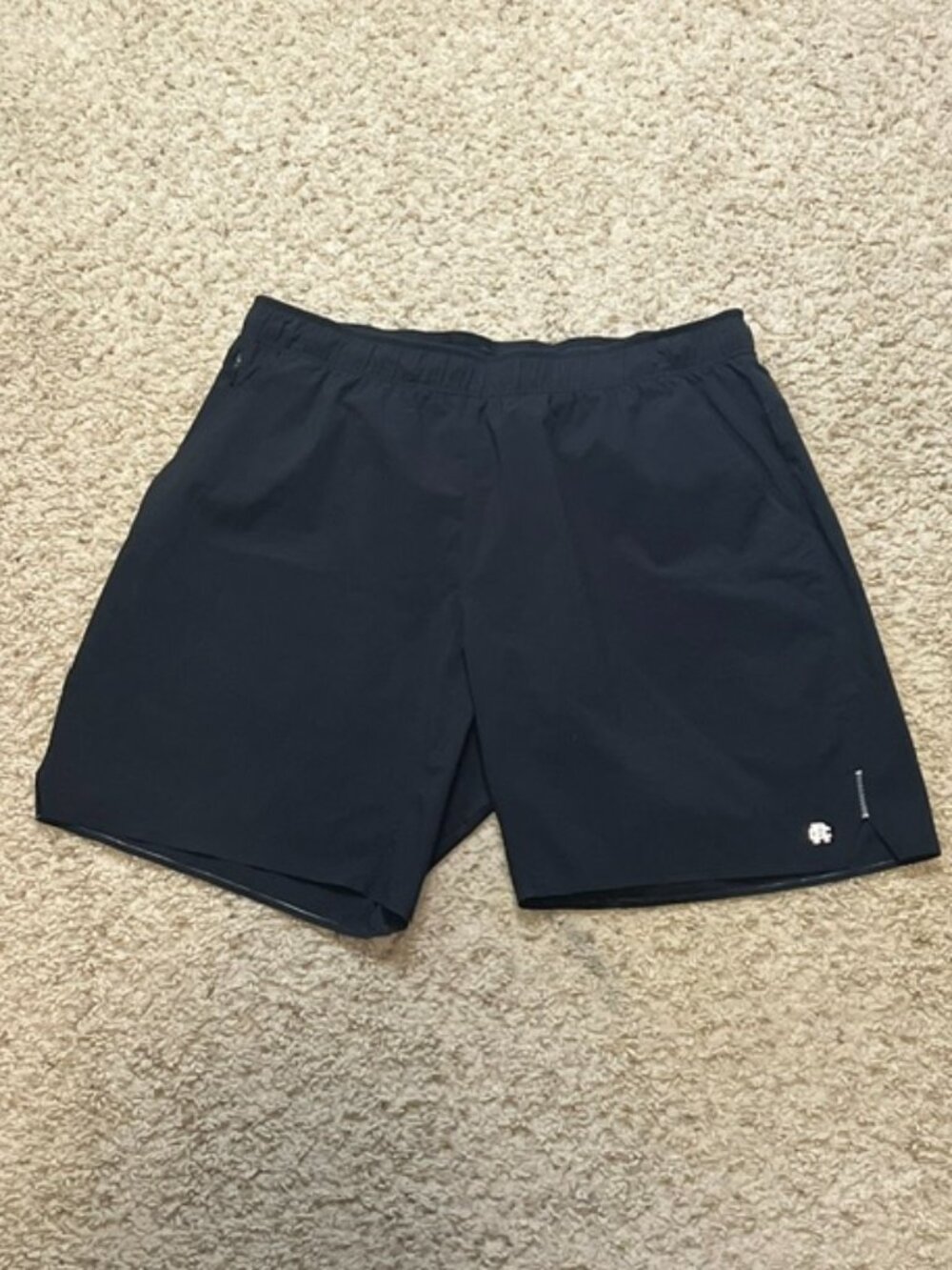 Reigning Champ Black 8" Inseam Unlined Workout Training Shorts Size Large L EUC